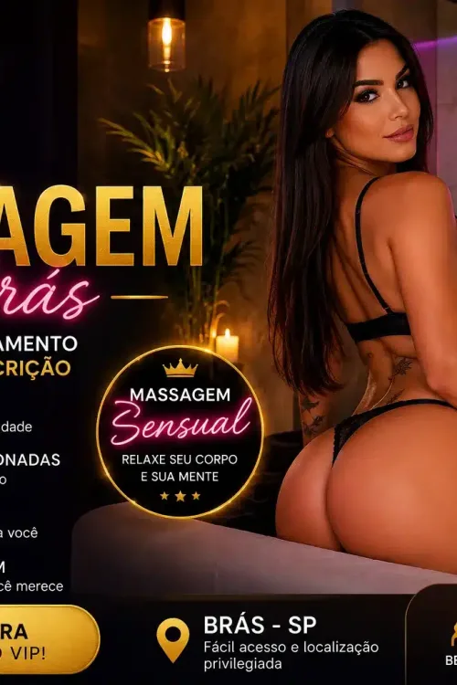 Casa de Massagem Sensual Brás SP | Clínica VIP